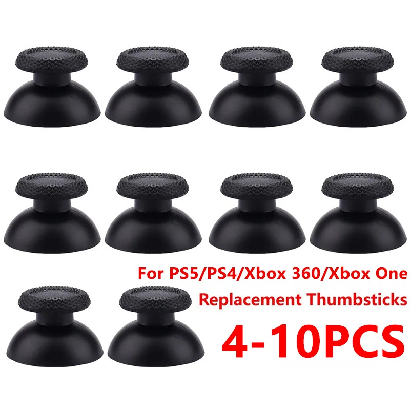 Gaming Accessories Ps4 - 4-10pcs Replacement Thumbsticks for PS5 PS4