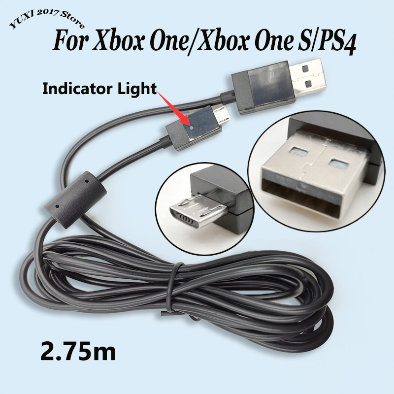 Gaming Accessories Ps4 - 1/2PCS Black Micro USB Charger Cable