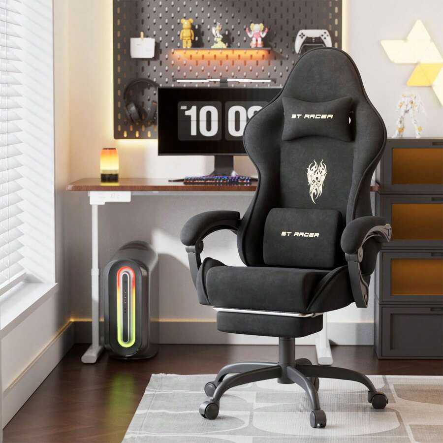 Gaming Accessories For Gaming Room - High Back Gaming Chair, Ergonomic Gamer