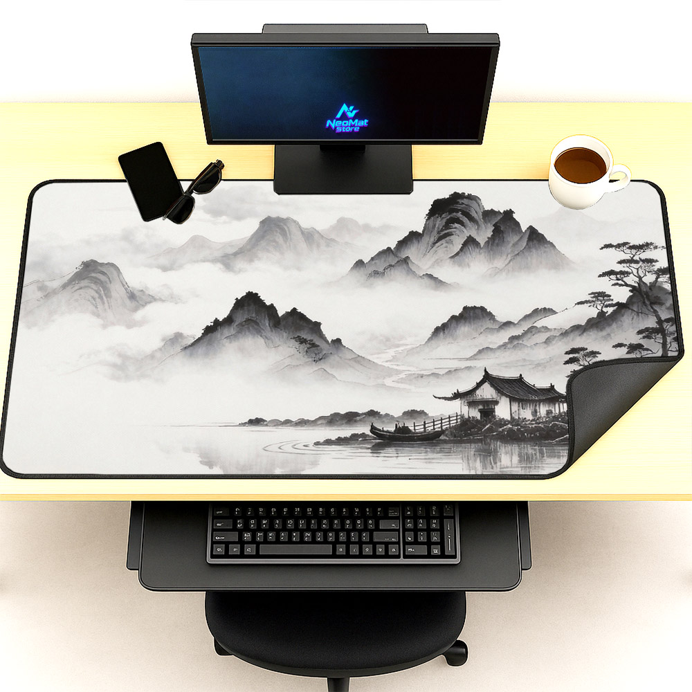Chinese Mouse Mat Black White  - Gaming Accessories Officeworks recension och pris