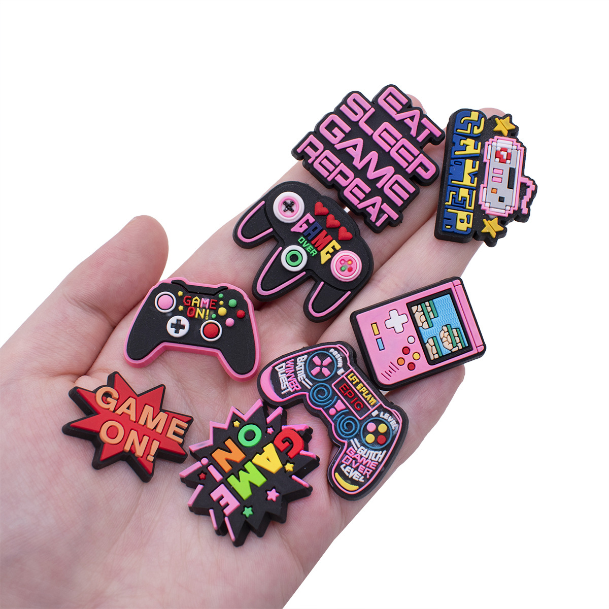 Game Shoe Charms for Crocs Acc - Gaming Accessories Boys recension och pris