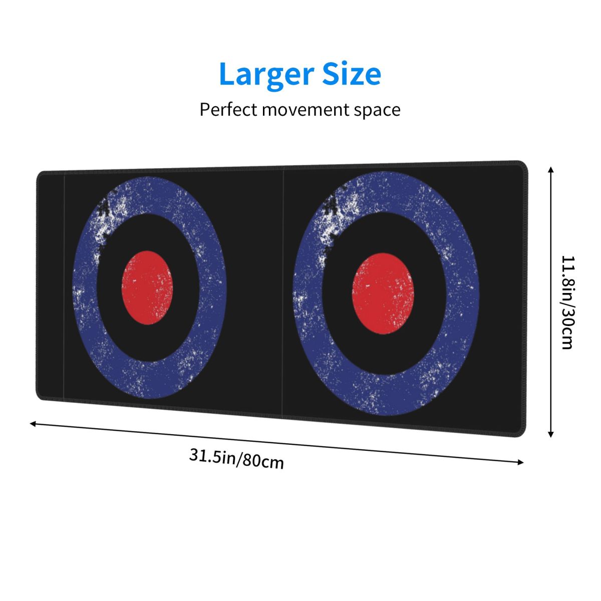 Large Mouse Pad RAF Type D Rou - Gaming Accessories Target recension och pris