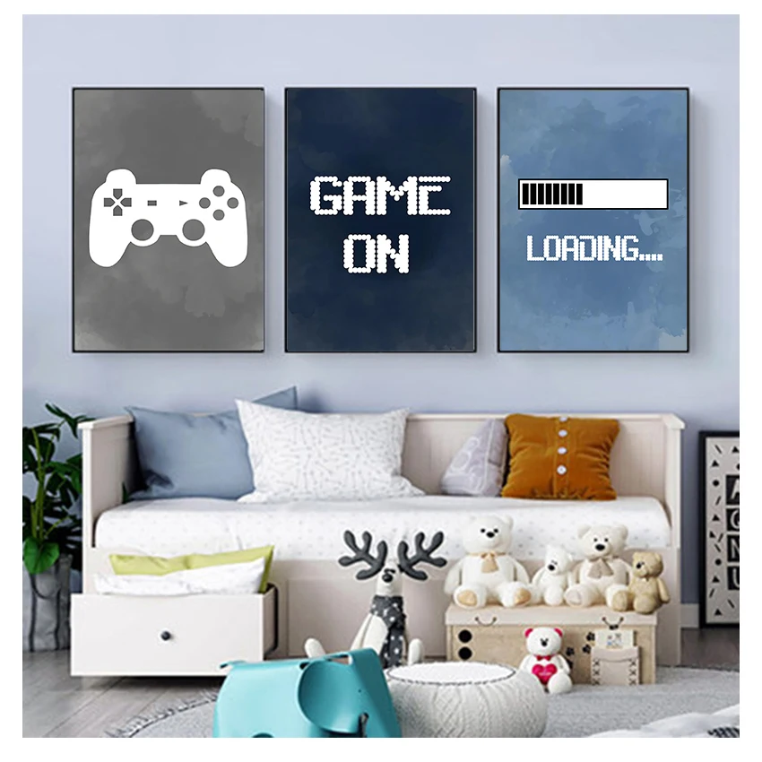 Nursery Boys Wall Decor , Gami - Gaming Accessories Boys recension och pris