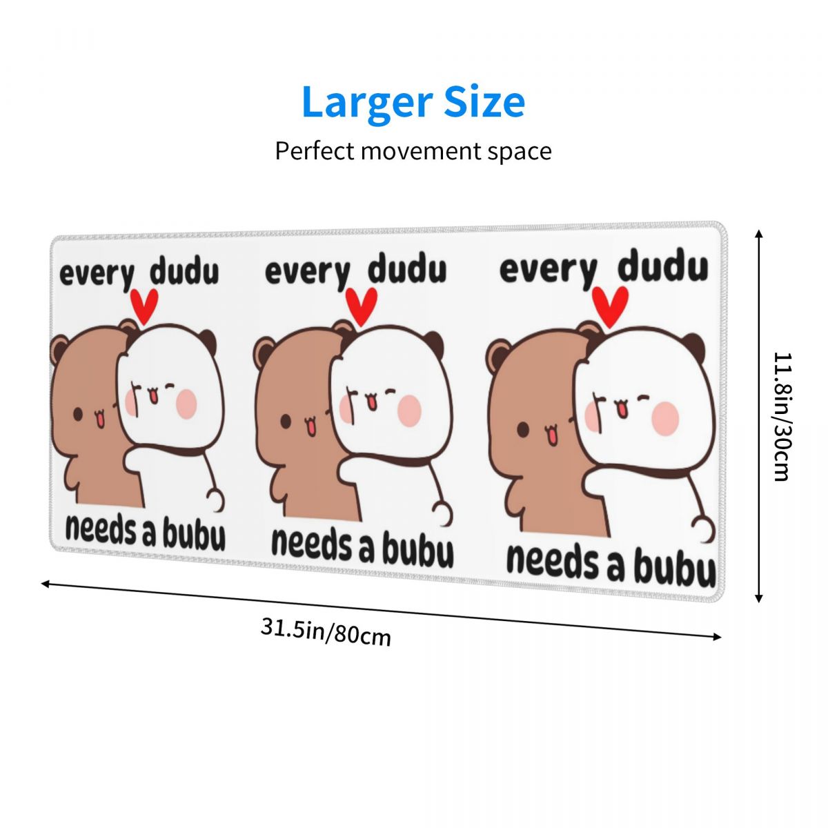 Large Mouse Pad Every Dudu Nee - Gaming Accessories Needed recension och pris