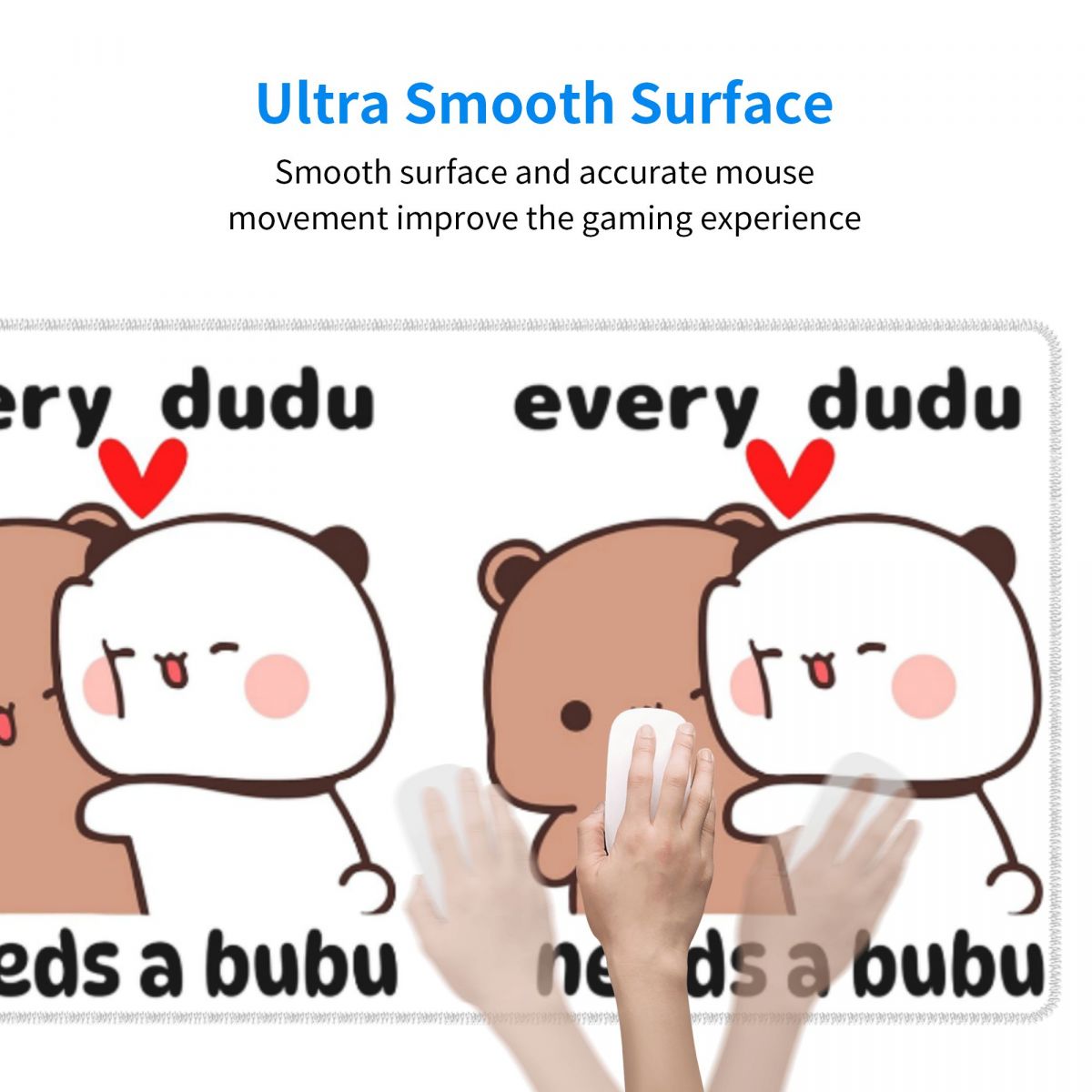 Large Mouse Pad Every Dudu Nee - Gaming Accessories Needed recension och pris