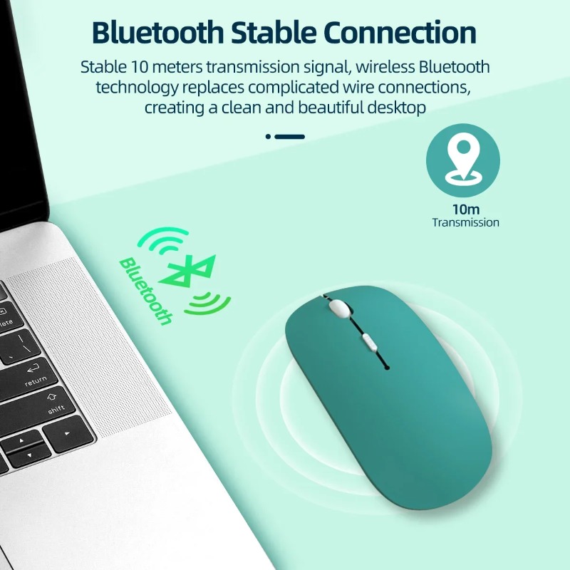 Bluetooth Wireless Mouse Silen - Gaming Accessories Ipad recension och pris