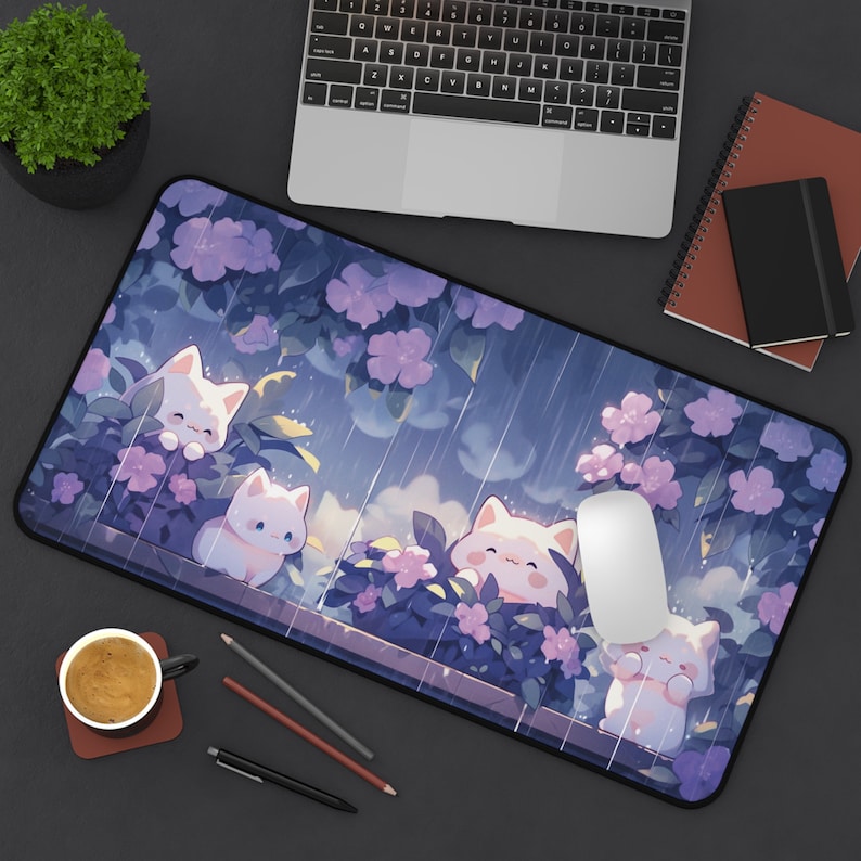 Kawaii Cats in the Rain Large  - Gaming Accessories Officeworks recension och pris