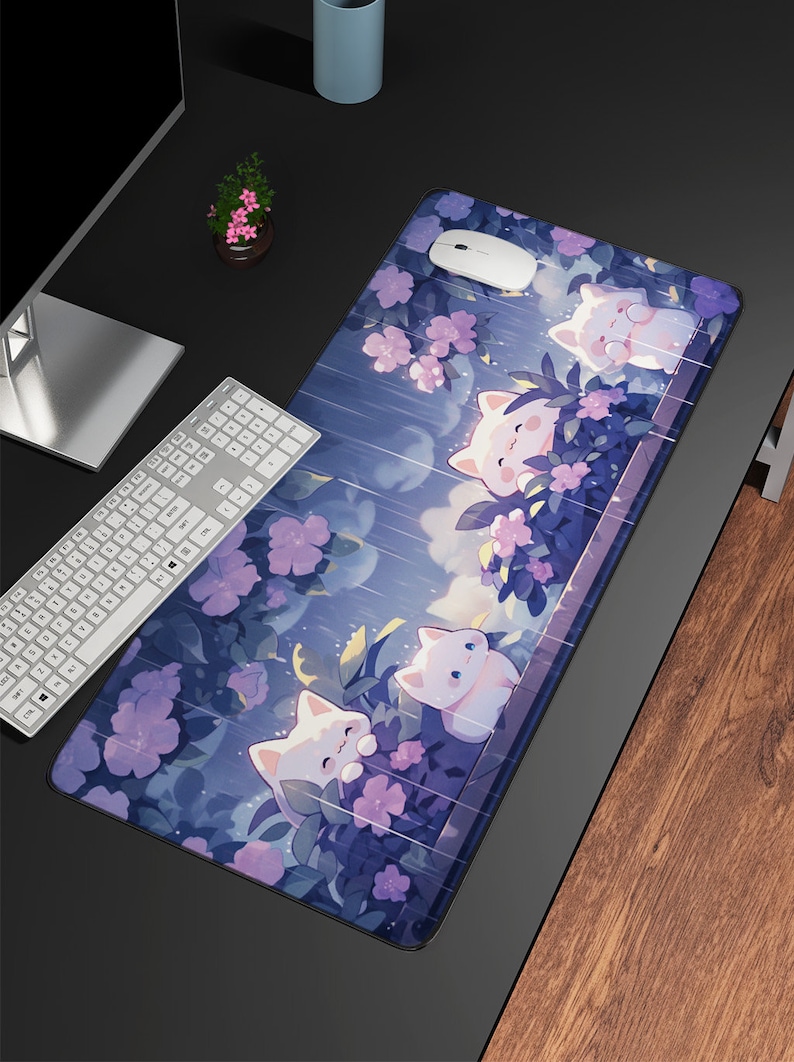 Kawaii Cats in the Rain Large  - Gaming Accessories Officeworks recension och pris