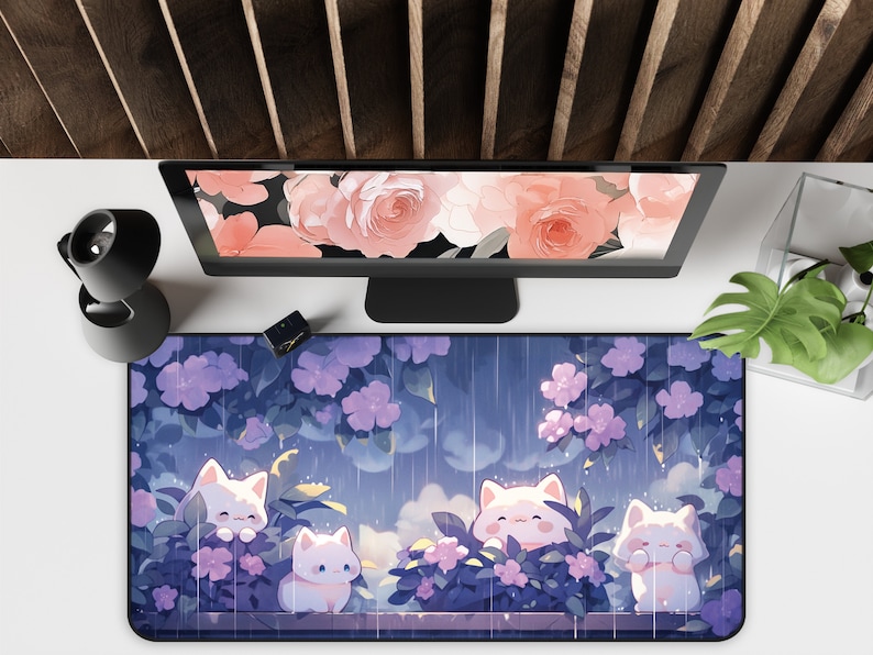 Kawaii Cats in the Rain Large  - Gaming Accessories Officeworks recension och pris