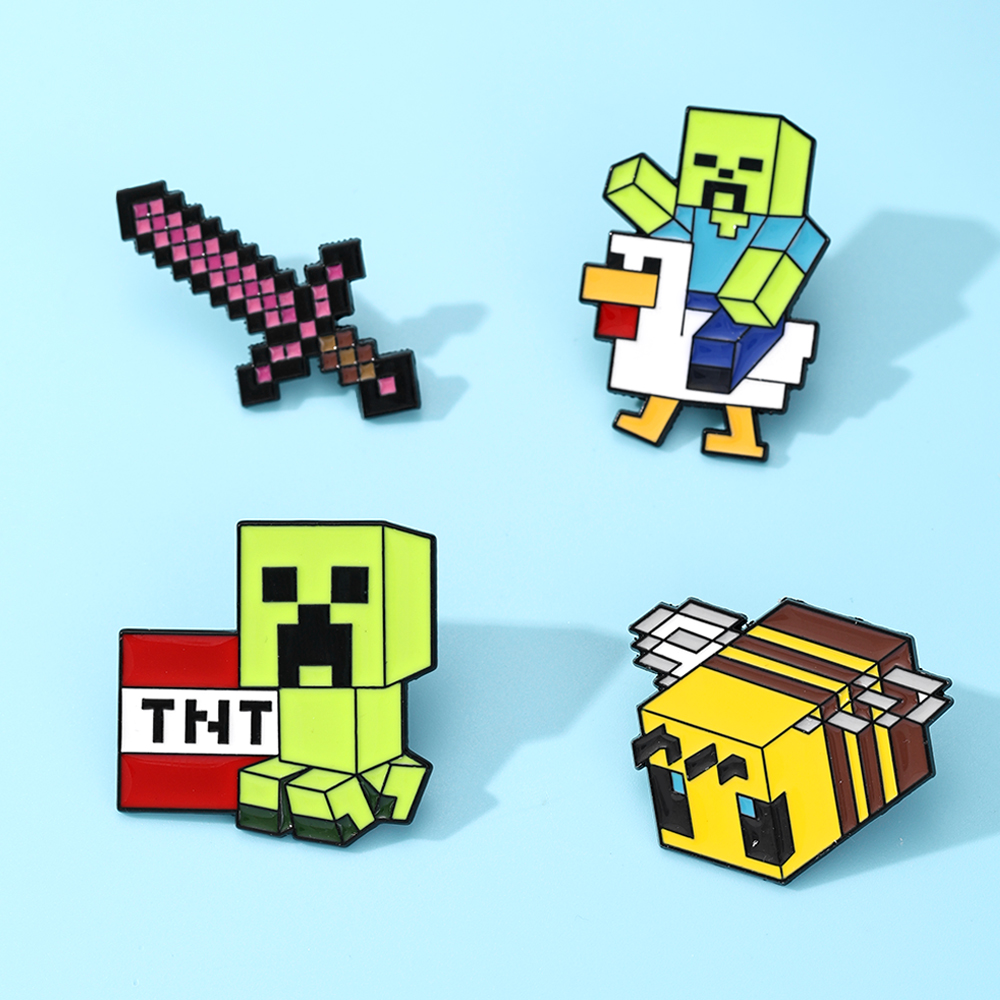4pcs Cute Baby Zombie Chicken  - Gaming Accessories For Gaming Room recension och pris