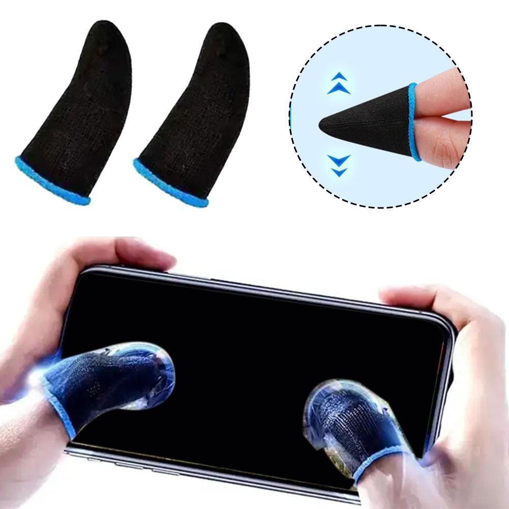 1Pair Game Finger Gloves Mobil - Gaming Accessories Bundle recension och pris
