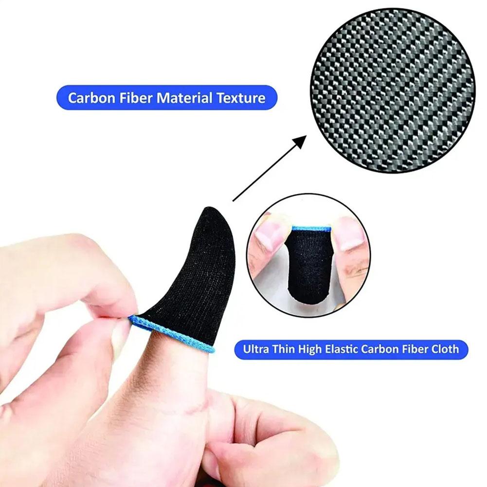 1Pair Game Finger Gloves Mobil - Gaming Accessories Bundle recension och pris