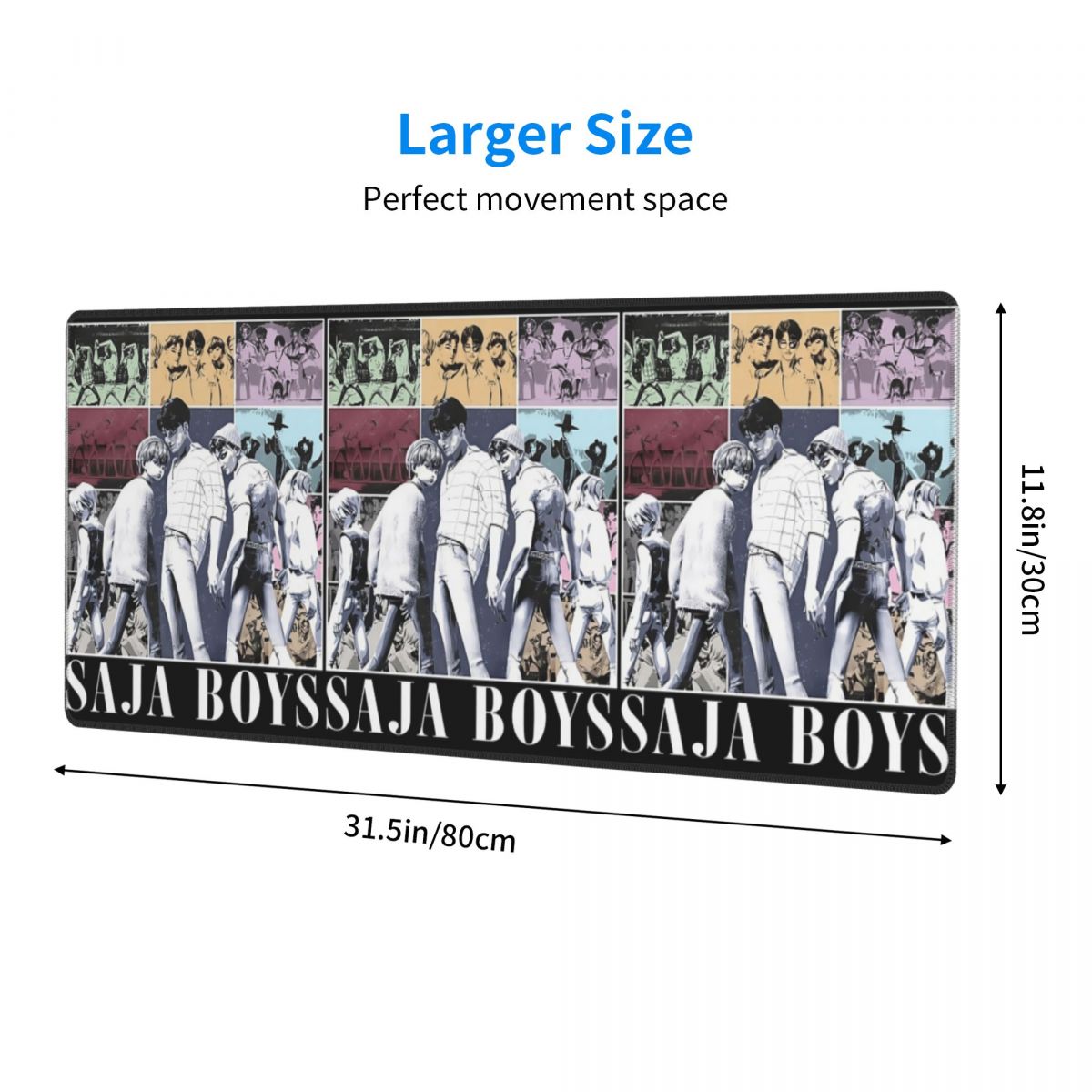 Large Mouse Pad Saja Boys Musi - Gaming Accessories Boys recension och pris