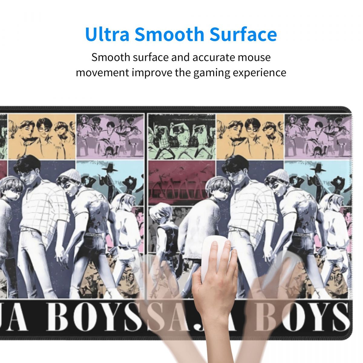 Large Mouse Pad Saja Boys Musi - Gaming Accessories Boys recension och pris