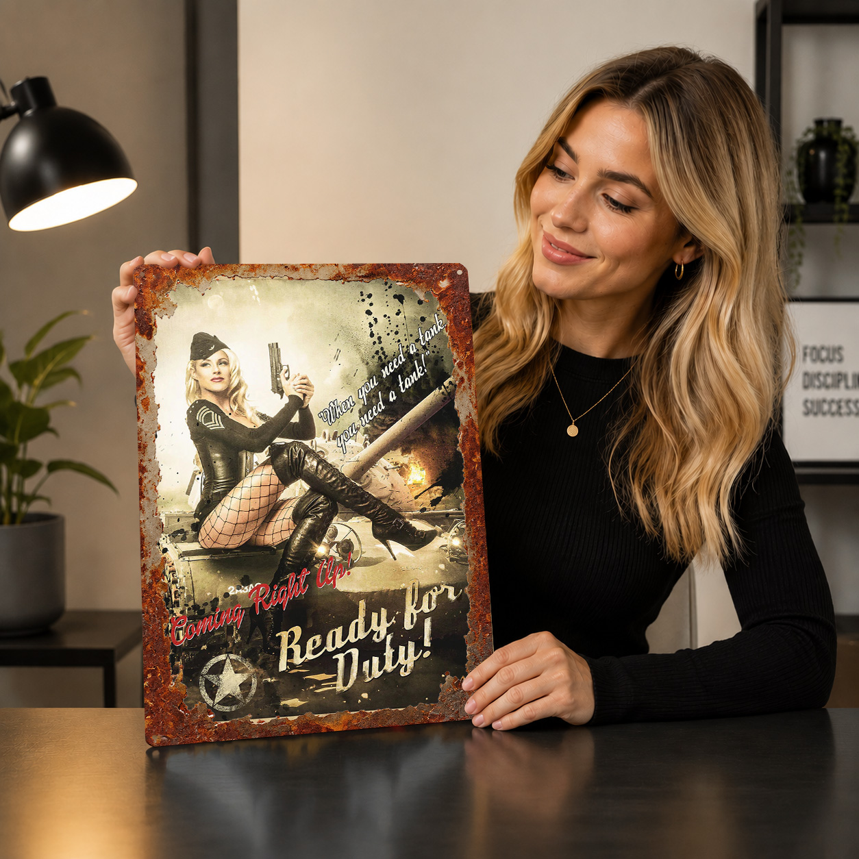 When You Need a Tank Metal Wal - Gaming Accessories Needed recension och pris