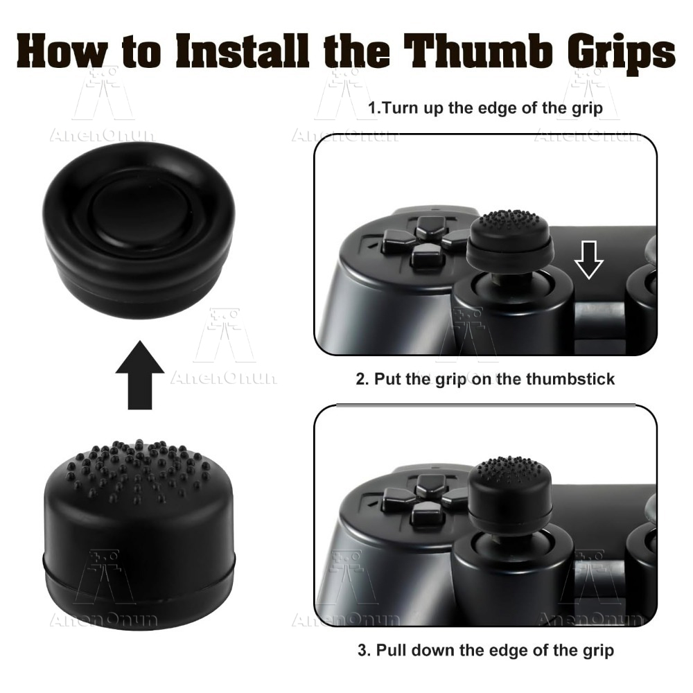 8PCS Thumb Grip Caps Controlle - Gaming Accessories Ps4 recension och pris