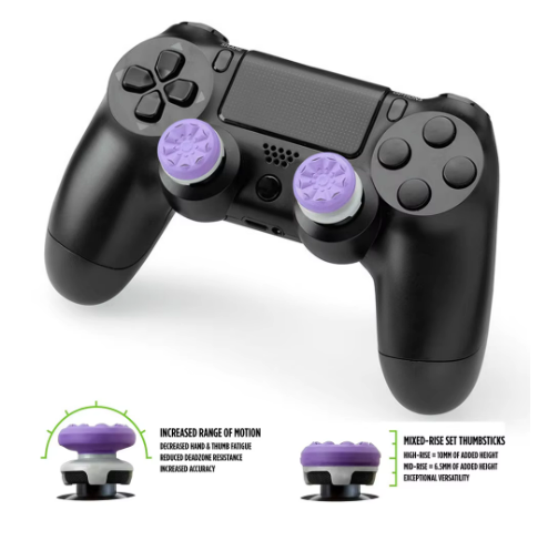 2pcs Silicone Thumb Grip for P - Gaming Accessories Ps4 recension och pris