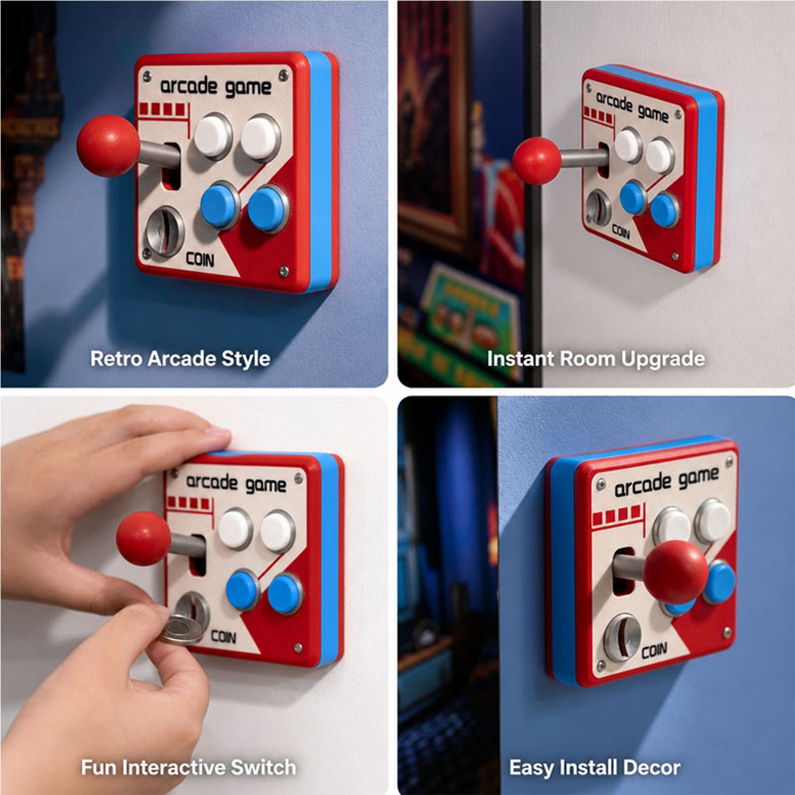 Creative Retro Arcade Game Lig - Gaming Accessories Room recension och pris