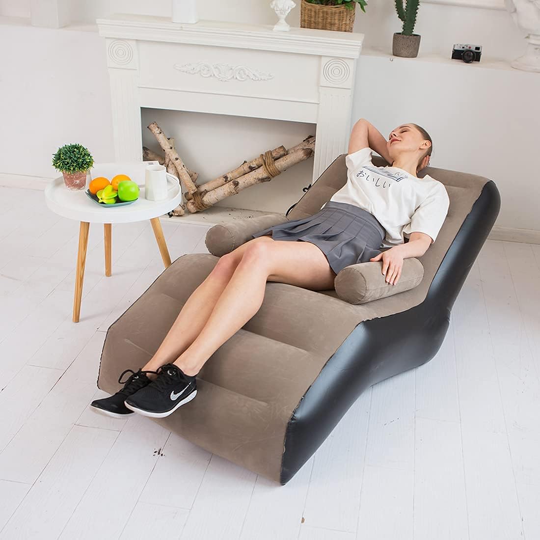 Folding Lazy Sofa,Inflatable L - Gaming Accessories For Gaming Room recension och pris