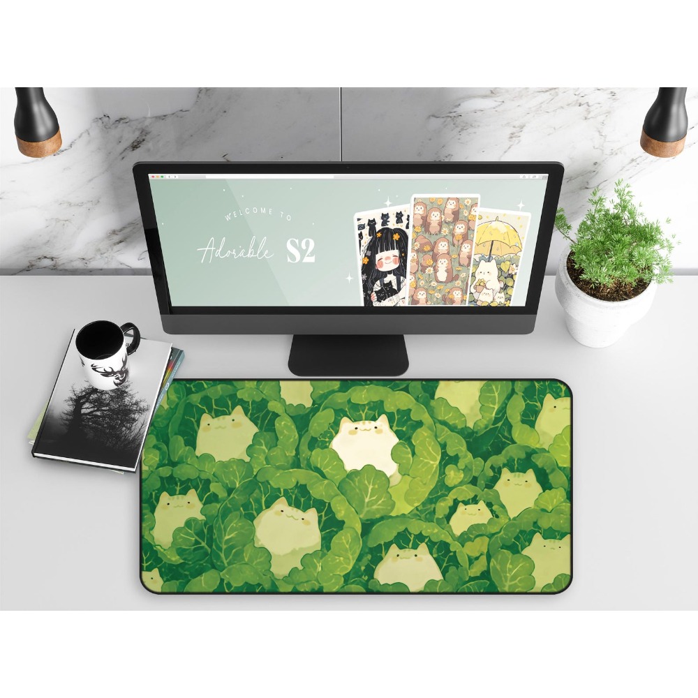 Kawaii Desk Mat, Cute Cats in  - Gaming Accessories Officeworks recension och pris