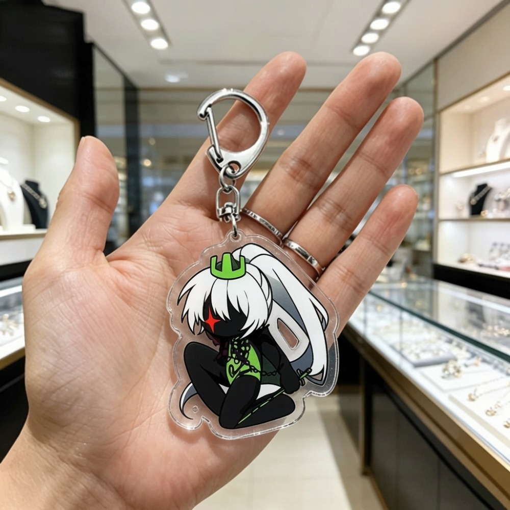 Cute Cartoon Chibi Keychains A - Gaming Accessories For Gaming Room recension och pris