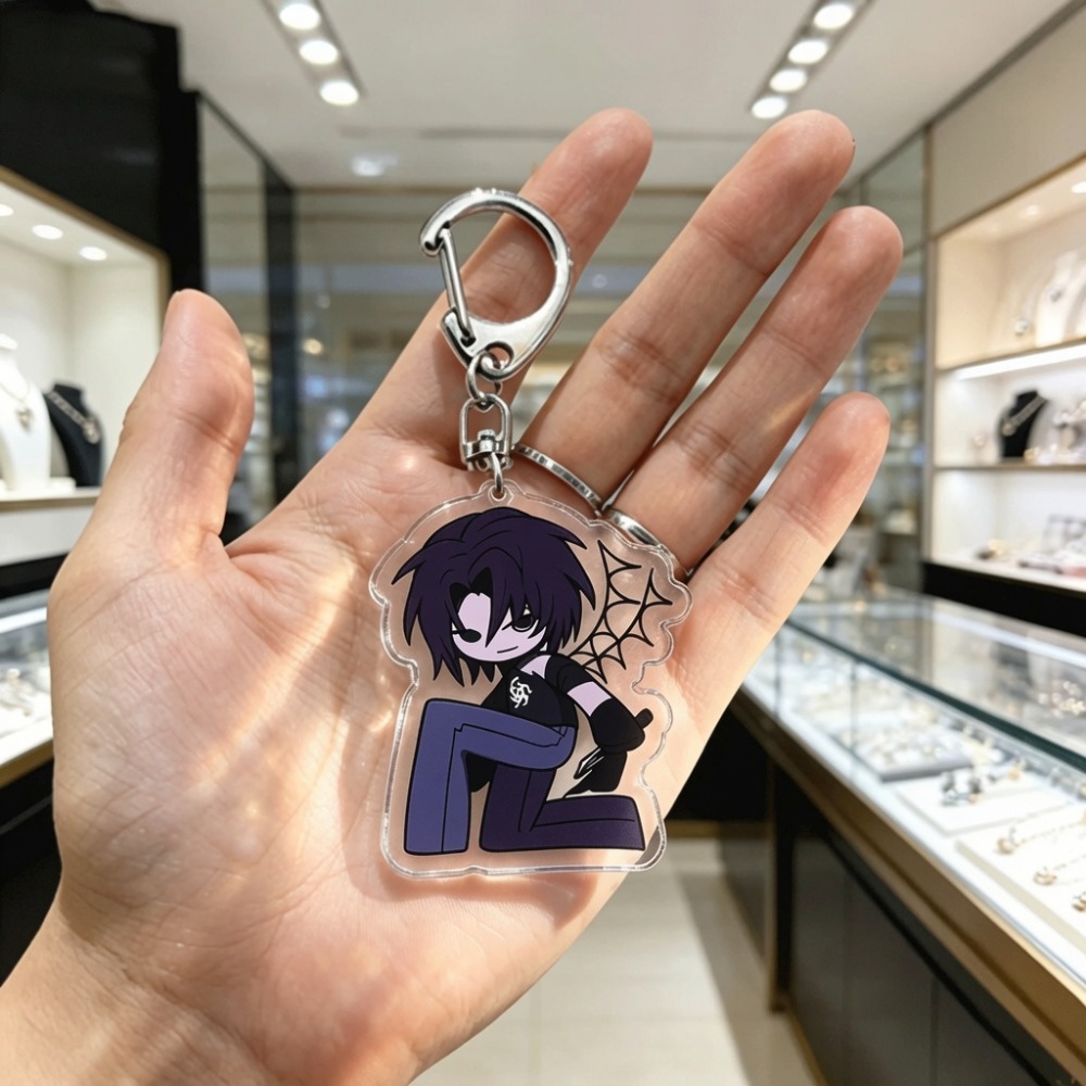 Cute Cartoon Chibi Keychains A - Gaming Accessories For Gaming Room recension och pris