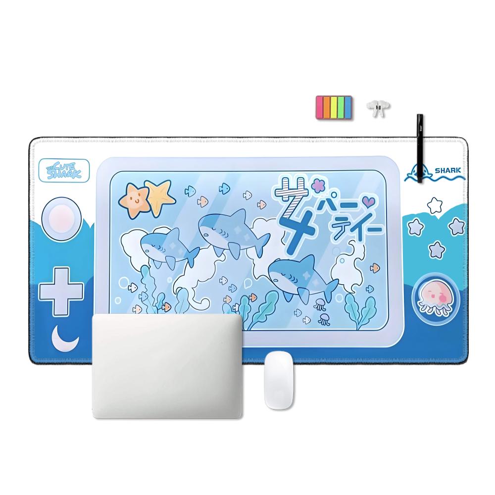 Cute Shark Party Mouse Pad Lar - Gaming Accessories Officeworks recension och pris