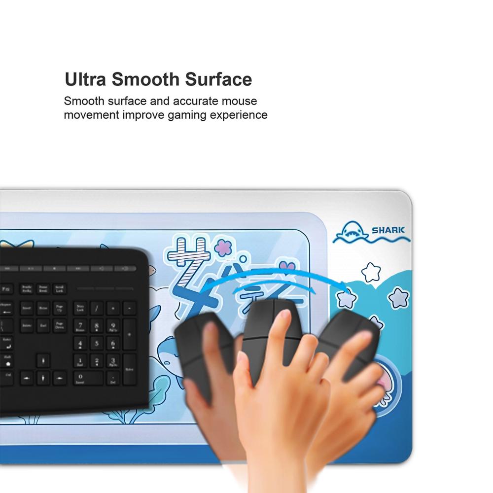 Cute Shark Party Mouse Pad Lar - Gaming Accessories Officeworks recension och pris