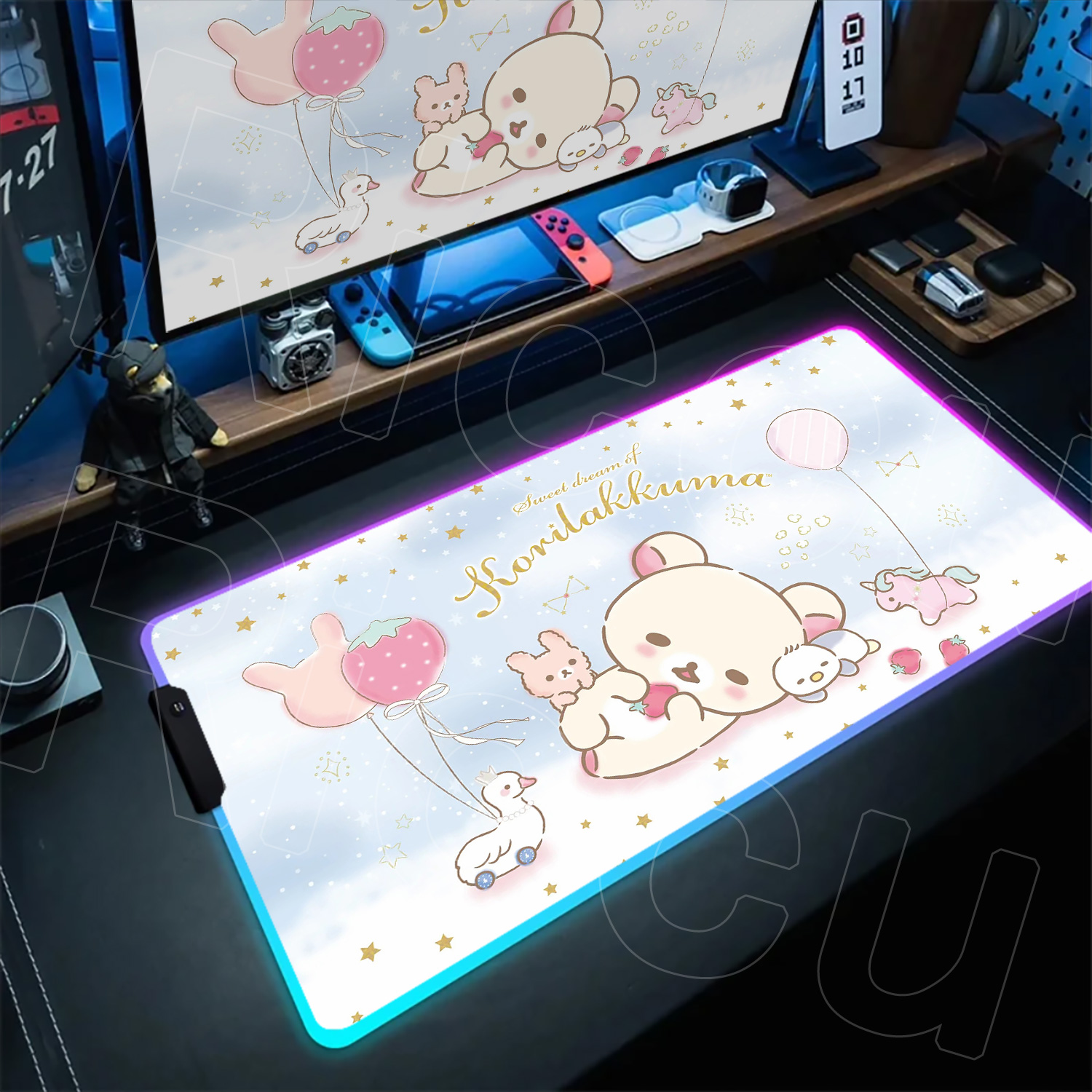 RGB Rilakkuma Large XXL Kawaii - Gaming Accessories Officeworks recension och pris